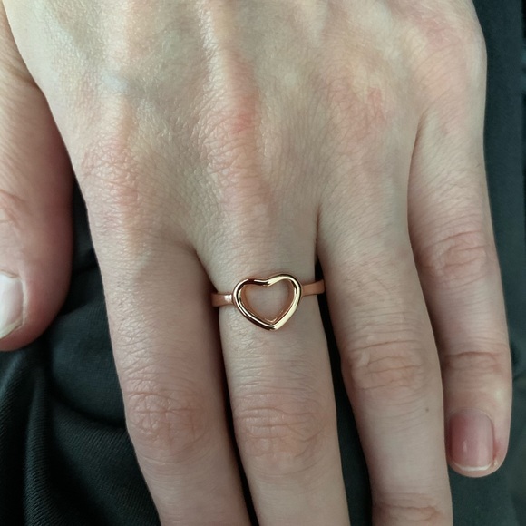 Love Heart Rings Best Friend Ring - Picture 5 of 6